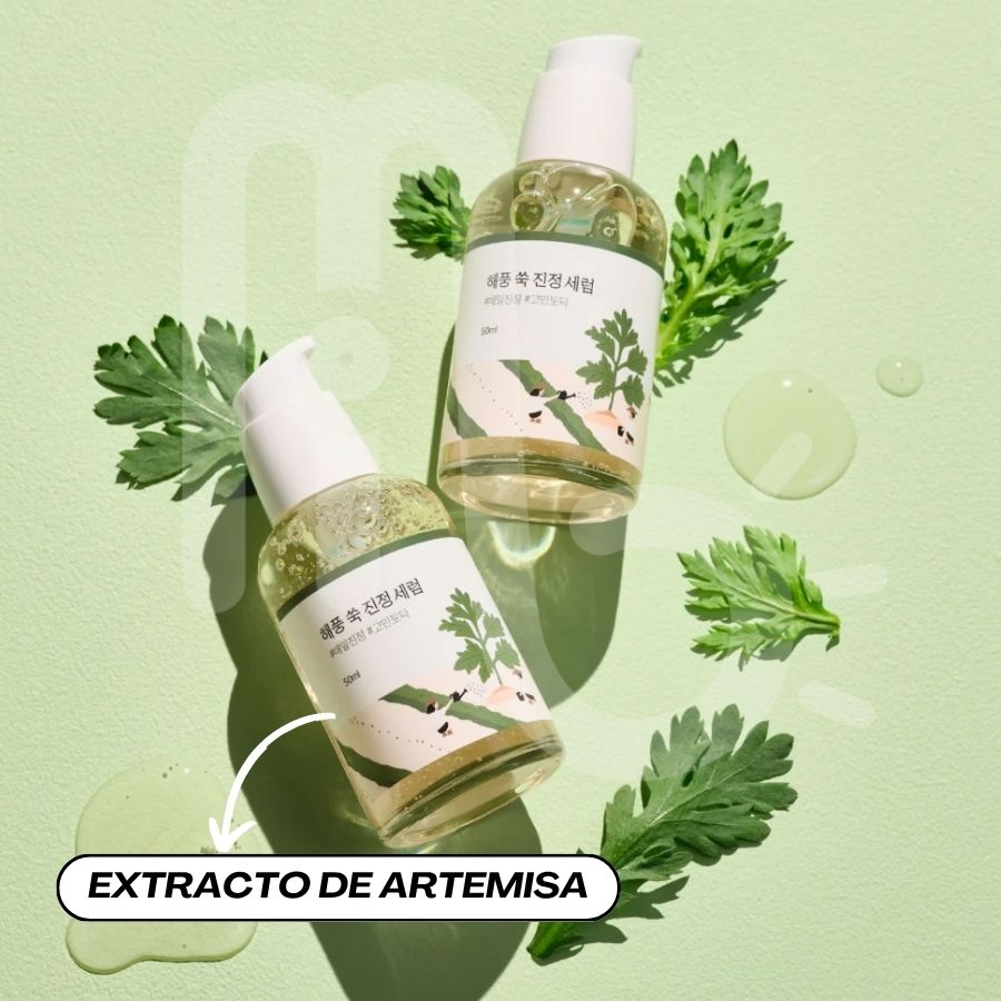 Mugwort Calming Serum 50ml - Round Lab (3)