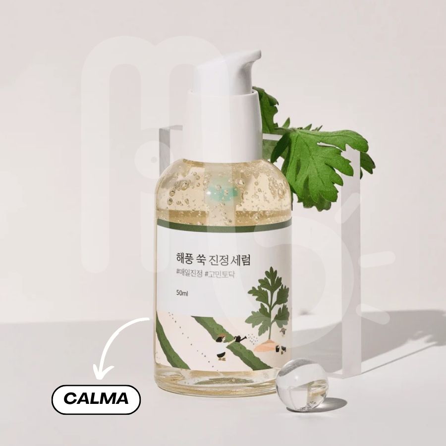 Mugwort Calming Serum 50ml - Round Lab