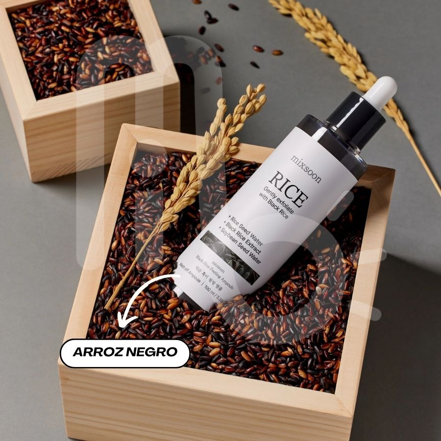 Black Rice Peeling Ampoule 100ml - Mixsoon (3)