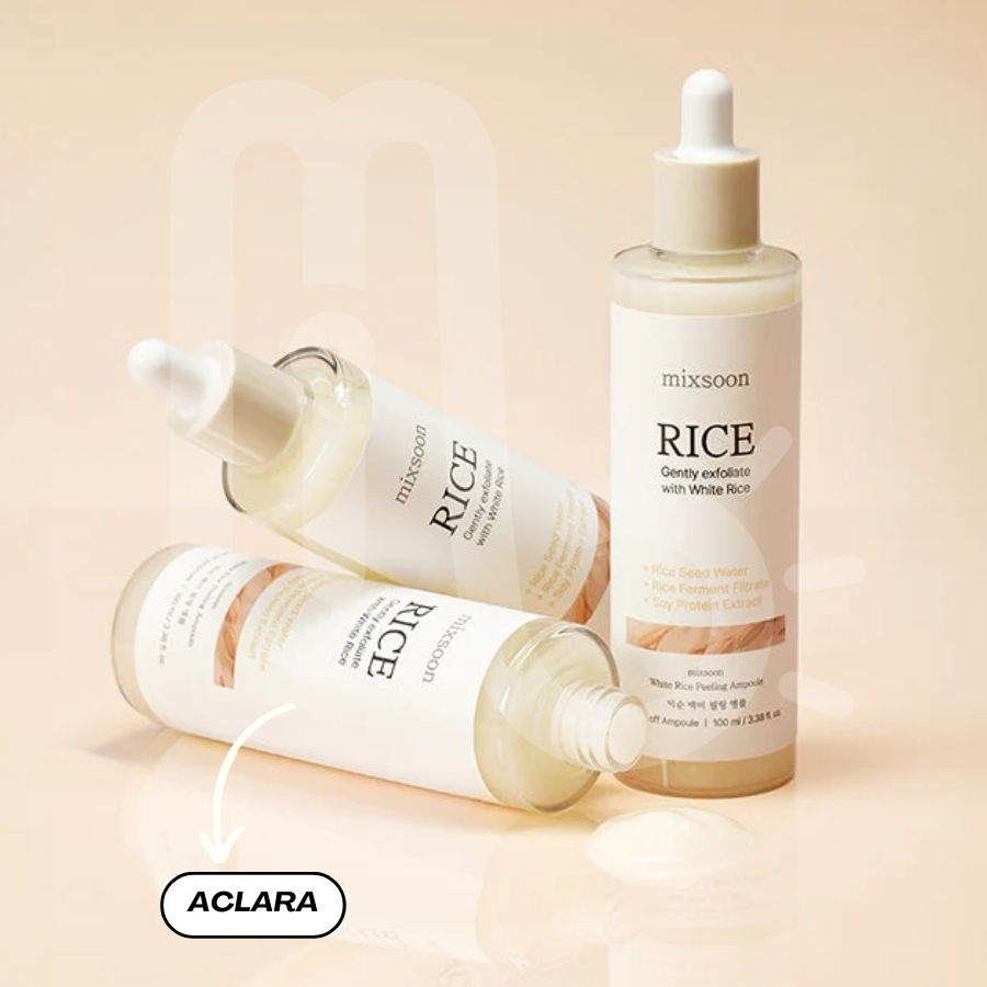 White Rice Peeling Ampoule 100ml - Mixsoon