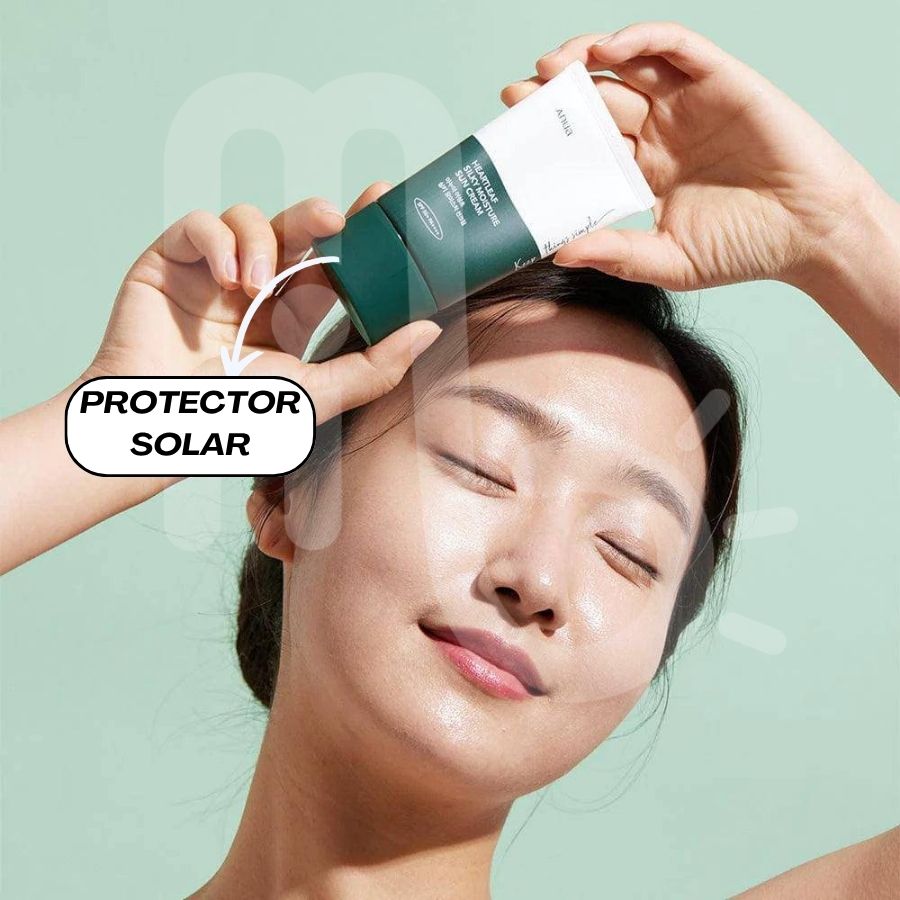 Heartleaf Silky Moisture Sunscreen 50ml - Anua (2)