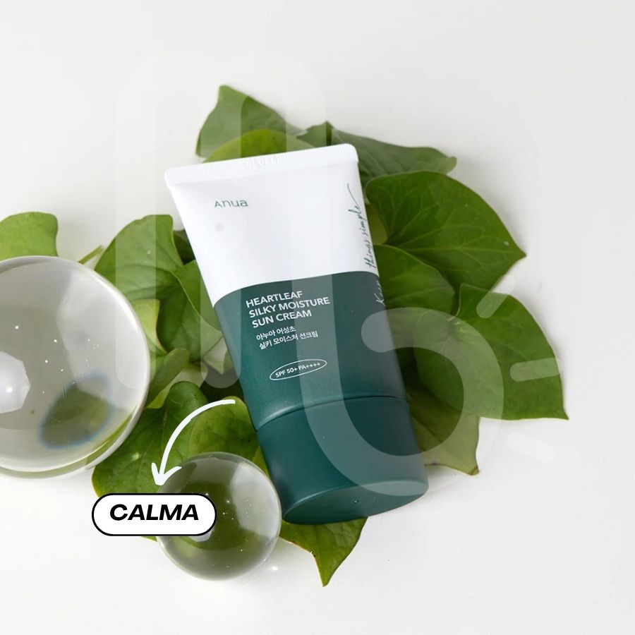 Heartleaf Silky Moisture Sunscreen 50ml - Anua