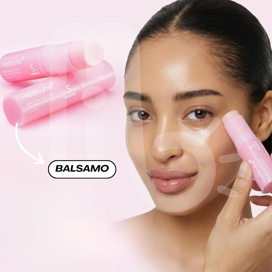 PDRN Pink Collagen Volume Multi Balm 10g - Medicube (2)