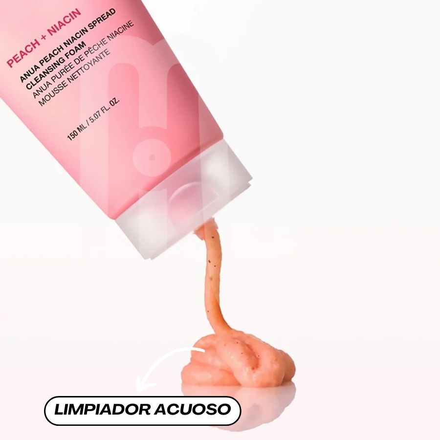 Peach Niacin Spread Cleansing Foam 150ml - Anua (2)